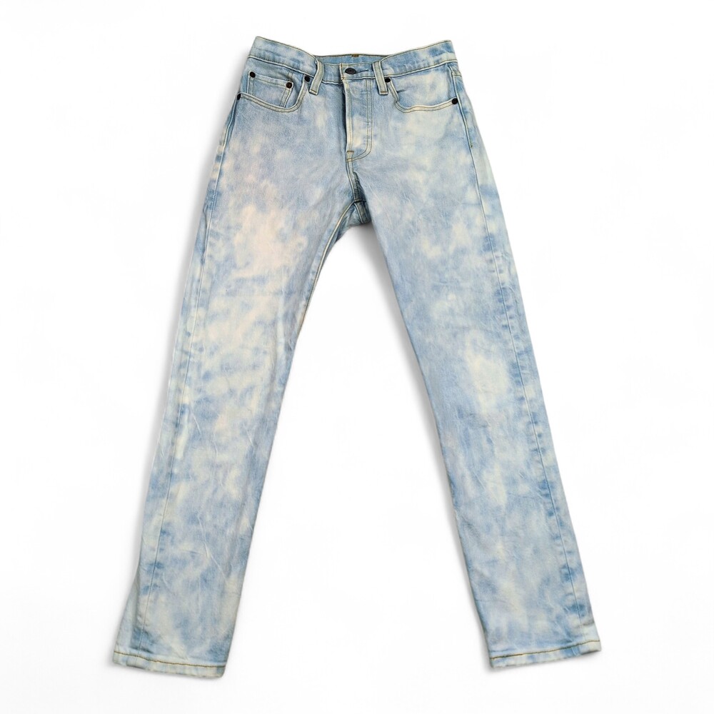 Levi's 501S‎ Skinny Jeans Bleach Wash Sz 24